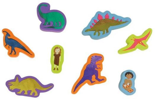 Творчески комплект с печати Floss & Rock - Dino