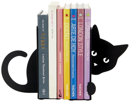 Ограничител за книги Balvi - Криещо се коте