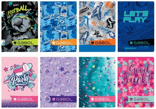 Тетрадка Gabol А5, 20 листа - големи квадратчета