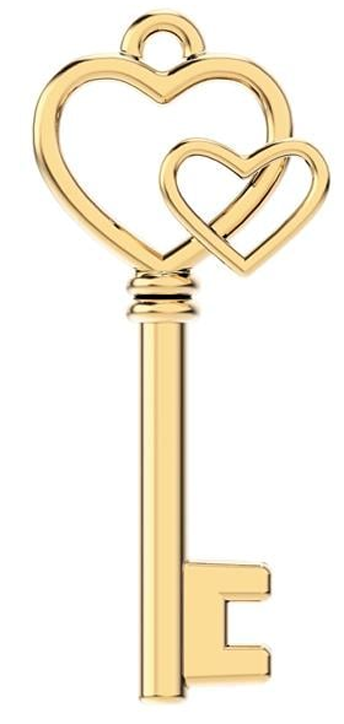 Колие с медальон Chocli - Love Key