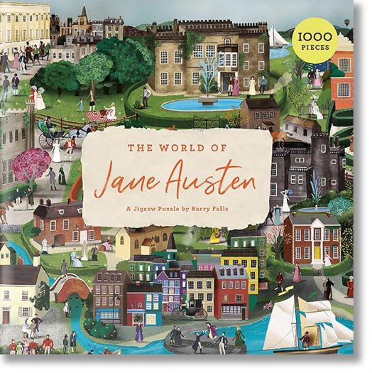 Пъзел Laurence King: The World of Jane Austen, 1000 части