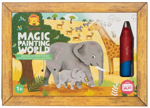 Комплект за рисуване с вода Tiger Tribe - Сафари