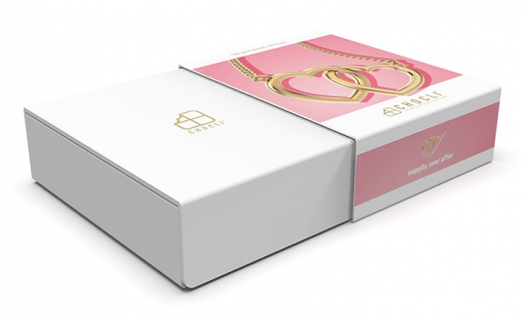 Колие с медальон Chocli - Connected Hearts