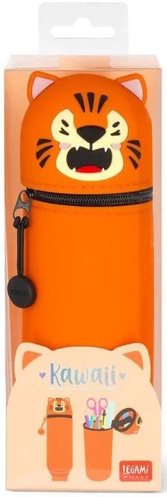 2-в-1 силиконов несесер Legami Kawaii - Tiger