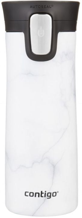 Термочаша Contigo Pinnacle Couture White Marble от неръждаема стомана