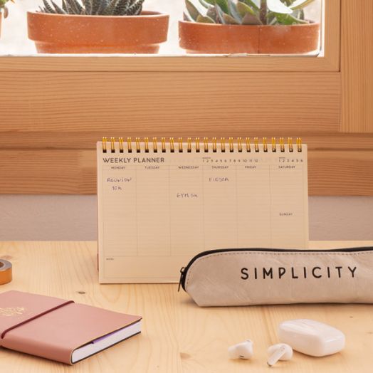 Настолен седмичен планер Miquelrius Pure Ginkgo