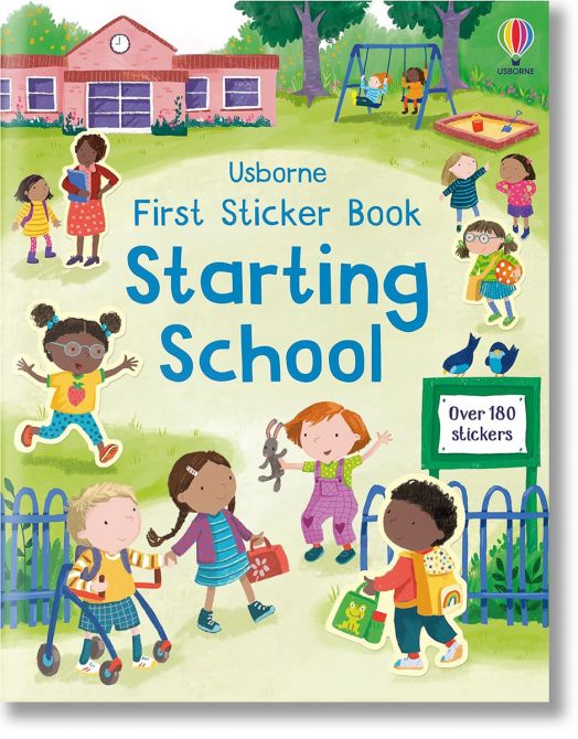 First Sticker Book Starting School