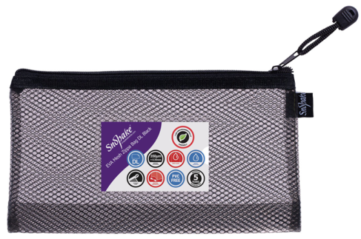 Папка с цип Snopake Mesh Zippa Bag DL, черна