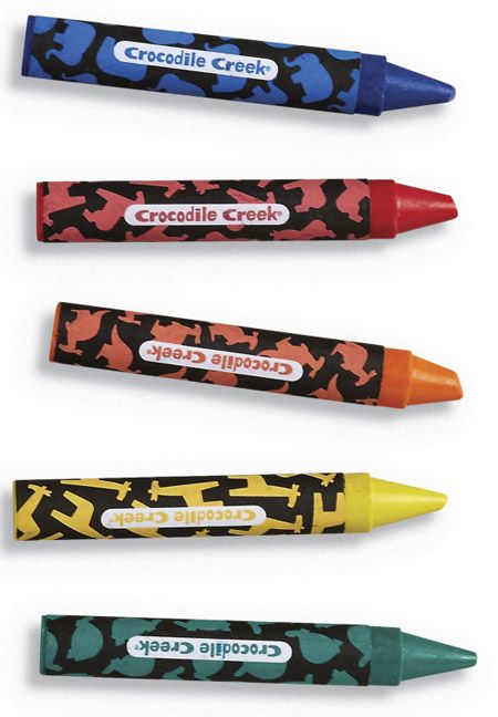 Стикери за оцветяване Crocodile Creek – Диви животни