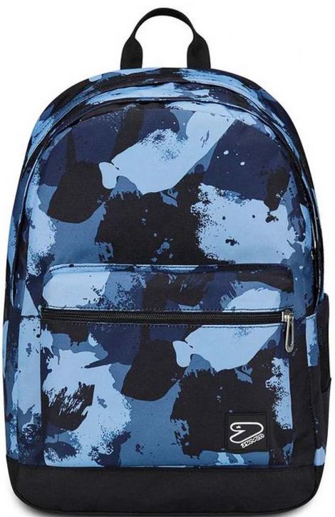 Ученическа раница Seven Pro XXL Deep Blue с две отделения и безжични слушалки