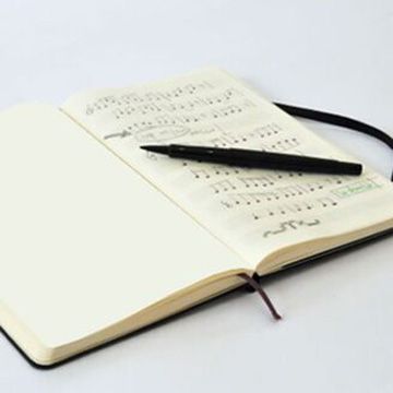Тефтер Moleskine Art Music Notebook