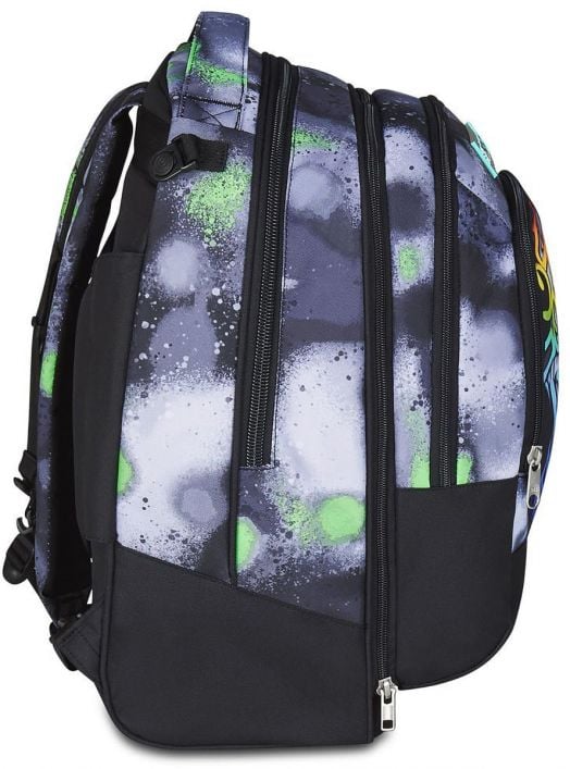 Ученическа раница на колела Seven Detach Spring Paint и телескопична дръжка