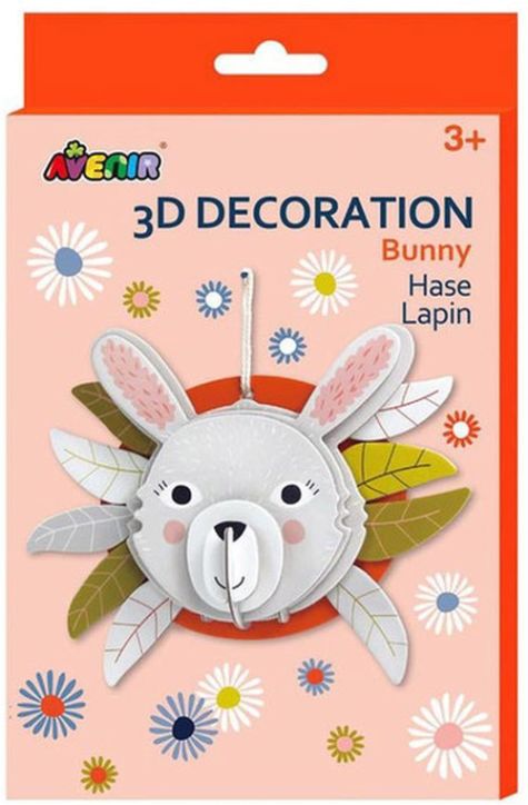 Направи сам 3D декорация Avenir - Зайче