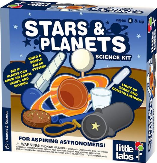 Игра с експерименти Thames & Kosmos: Звезди и планети
