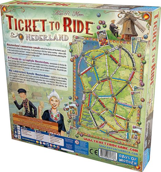 Разширение за настолна игра Ticket to Ride: Nederland