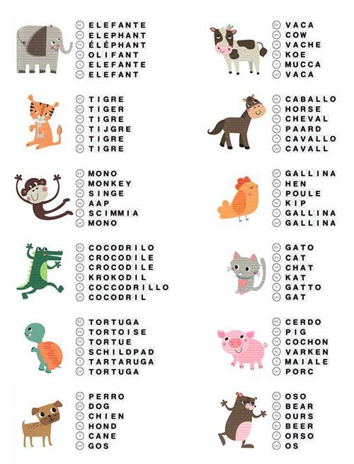 Детска магнитна игра Apli Kids - Аз уча чужди езици