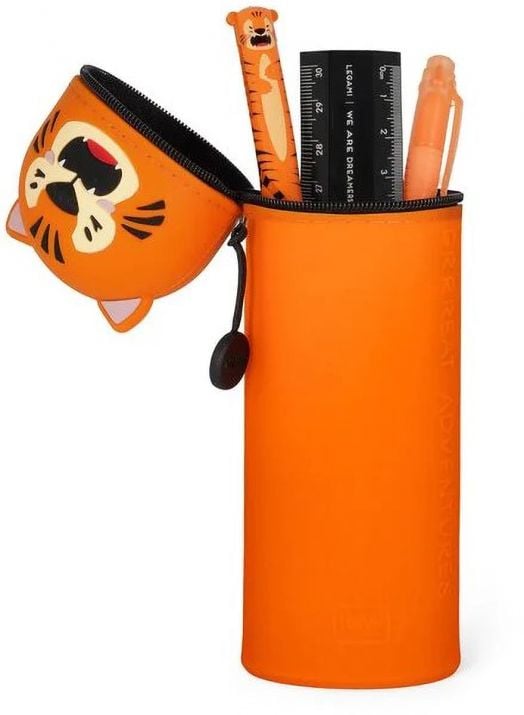 2-в-1 силиконов несесер Legami Kawaii - Tiger