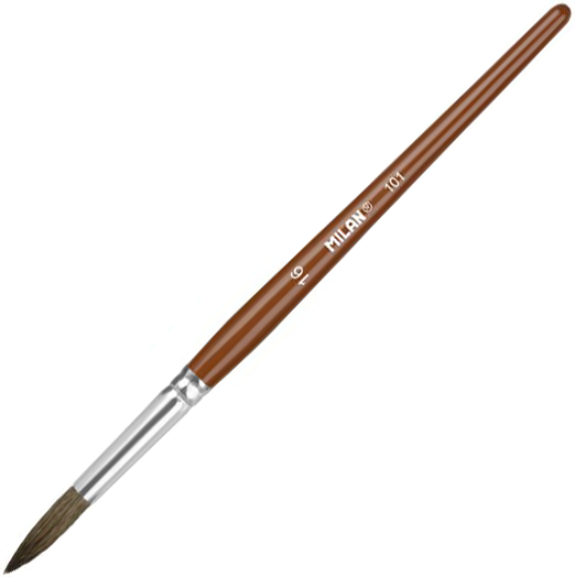 Кръгла четка за рисуване Milan #16