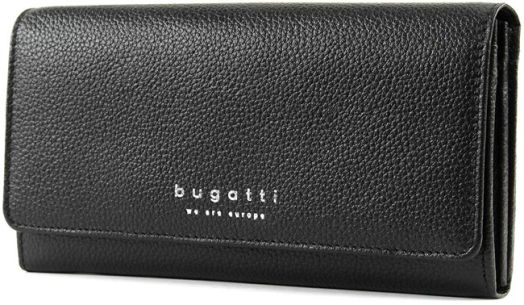 Дамски портфейл Bugatti Linda 16CC, черен