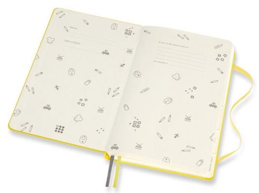 Тефтер Moleskine Passion Baby Journal Yellow