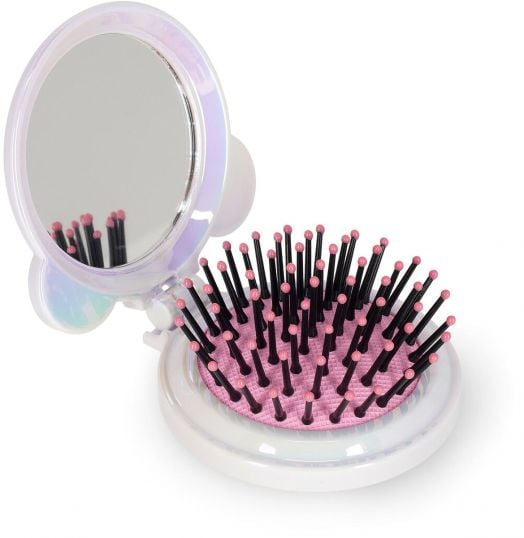 Четка за коса с огледало Legami - Panda