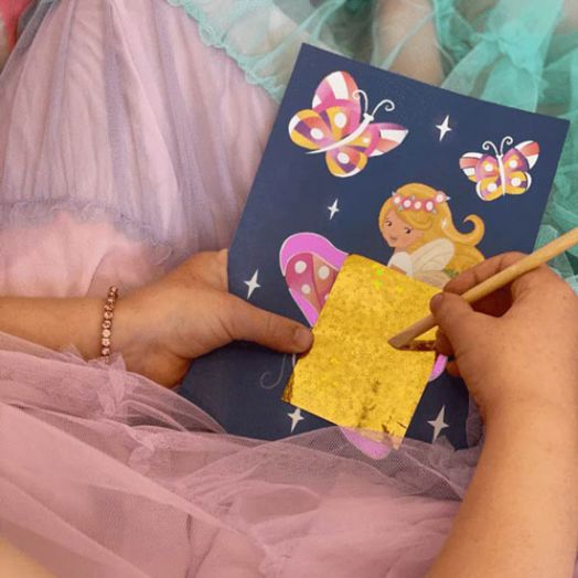 Креативен комплект с фолио Tiger Tribe - Феи