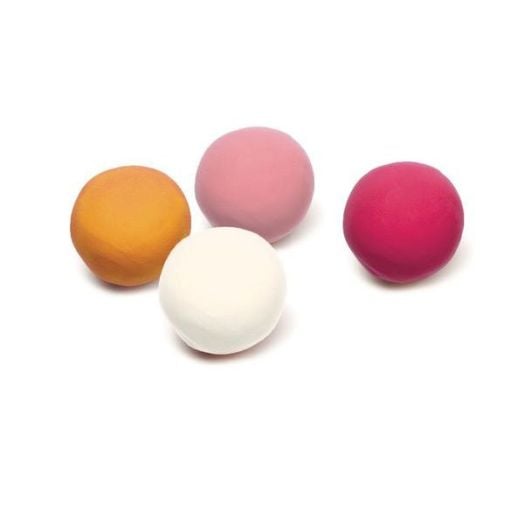 Комплект пластилин Djeco - Sweet colours, 4 цвята