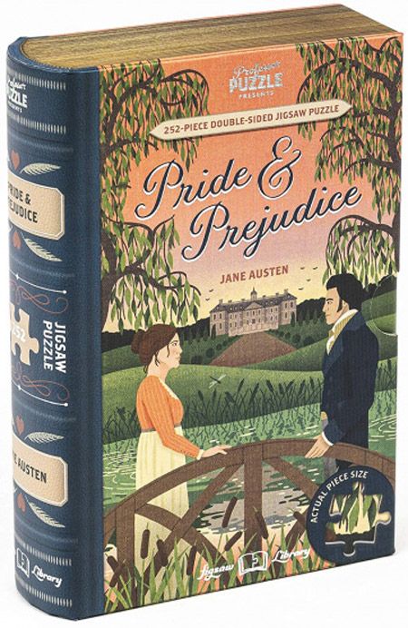 Двустранен пъзел Professor Puzzle: Гордост и презразсъдъци, 252 части