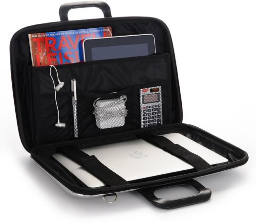 Чанта за лаптоп Bombata - Trama, 13-14 инча, черна