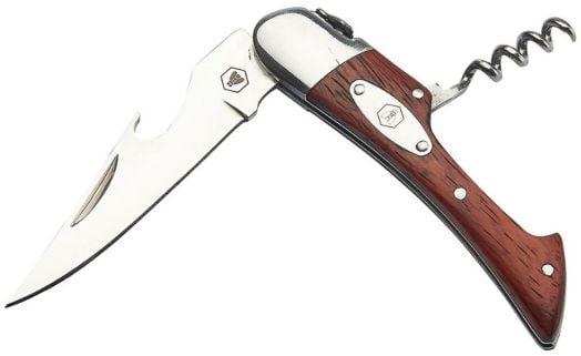 Сгъваем нож с тирбушон Laguiole Foldable Knife With Corkscrew Rosewood