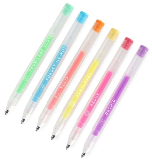 Комплект мини гел химикалки Legami - Spring is in the air