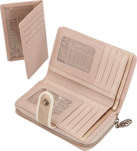 Дамски портфейл Anekke Peace & Love Camel 15 x 10 x 3 см.