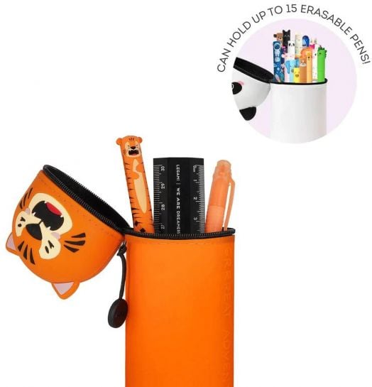 2-в-1 силиконов несесер Legami Kawaii - Tiger