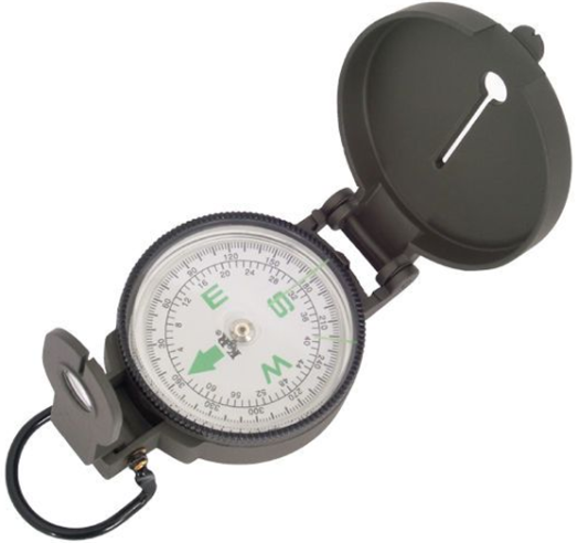 Метален компас Kasper and Ritcher - Ranger, черен