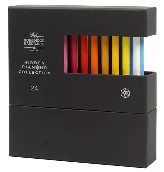 Цветни моливи Koh-I-Noor - Hidden Diamond