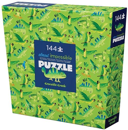 Пъзел Crocodile Creek Almost Impossible - Джунгла, 144 части