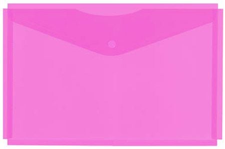 Папка с копче Office Zone, формат А4, розова