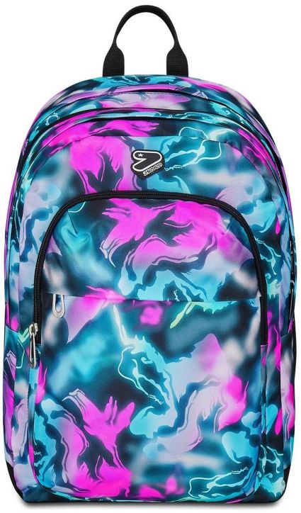 Ученическа раница Seven Pro XXL Reversible Detach inside Rock и безжични слушалки