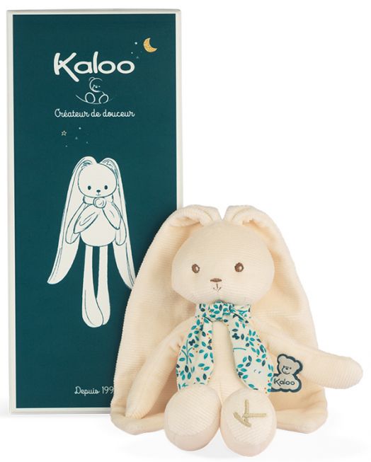 Плюшена играчка Kaloo - Малко зайче, кремаво