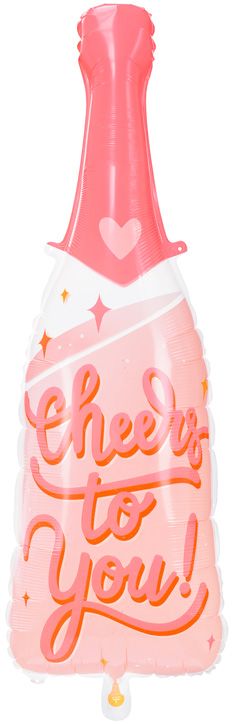 Фолиев балон PartyDeco - Бутилка
