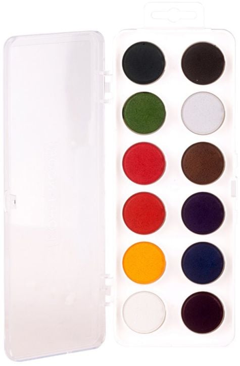 Анилинови бои Koh-I-Noor, 12 цвята