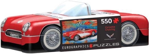 Пъзел Eurographics - Corvette Cruising Tin, 550 части