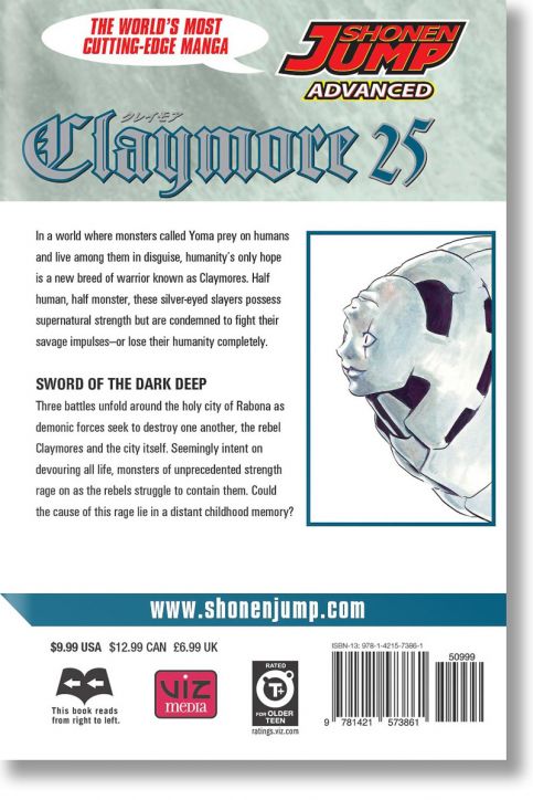 Claymore, Vol. 25