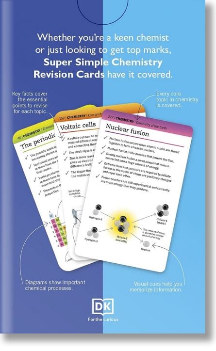 Super Simple Chemistry Revision Cards Key Stages 3 and 4