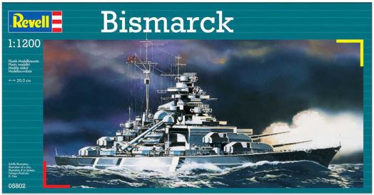 Сглобяем модел Revell - Bismarck