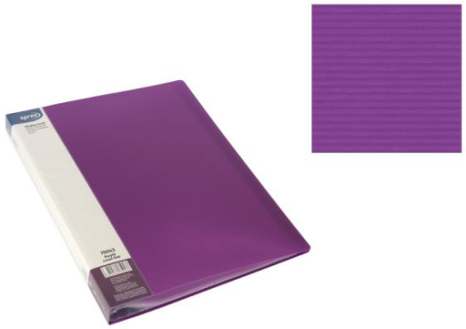 Папка Spree Level-line с 30 джоба А4, лилава