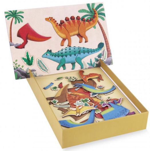 Детска магнитна игра Apli Kids - Динозаври