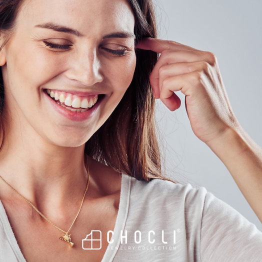 Колие с медальон Chocli - Humming Bird