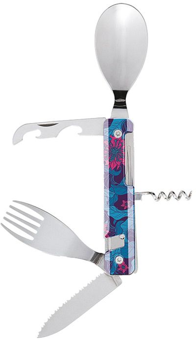 Мултифункционални прибори за хранене Akinod – Hibiscus