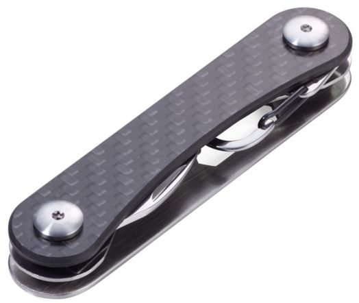 Ключодържател Troika Clever Key Carbon